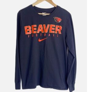 Nike Beaver Football OSU long sleeve t-shirt M